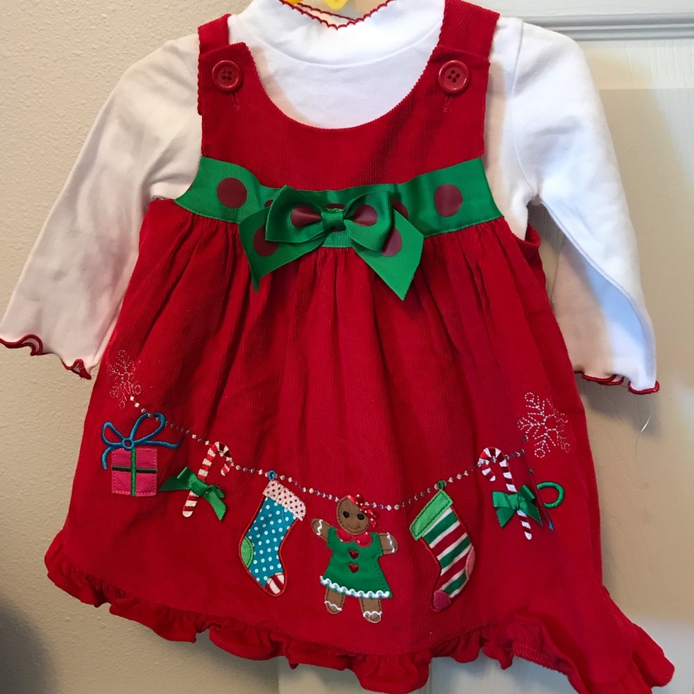 Sophie Rose Christmas Dress 12months